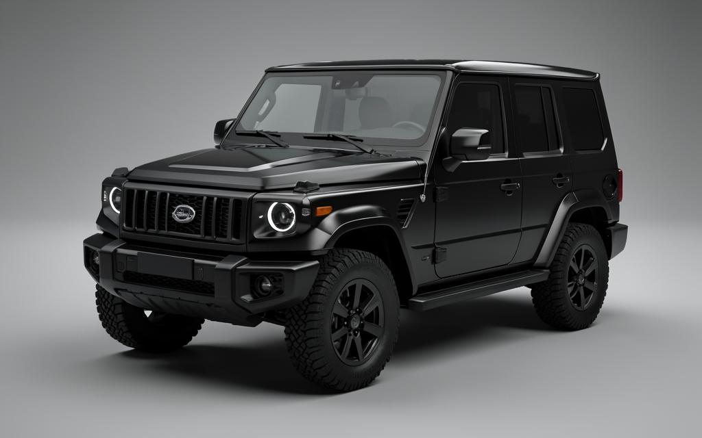 Mercedes-Benz G 500 stylised render
